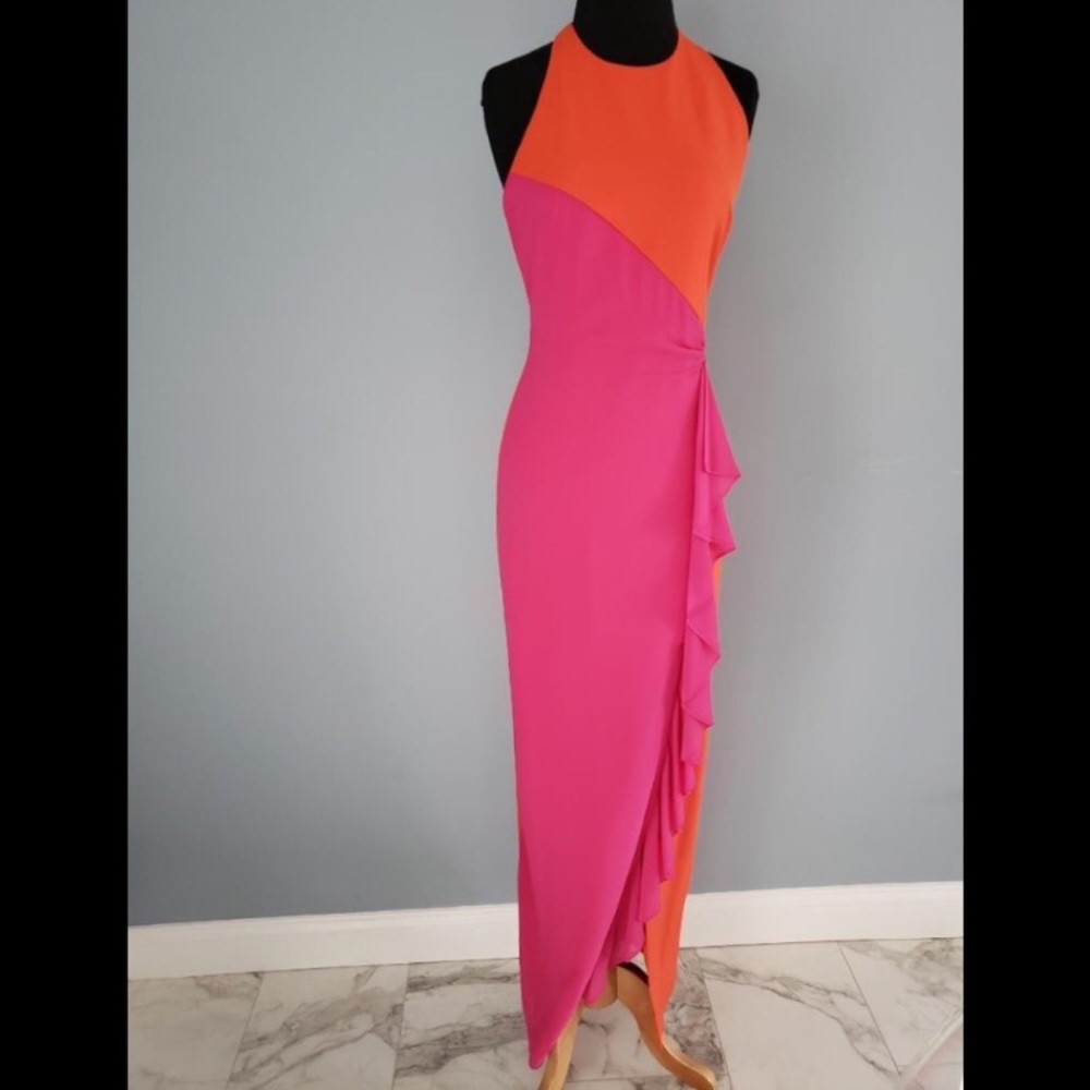 Color Duo Nicole Miller Gown size 4